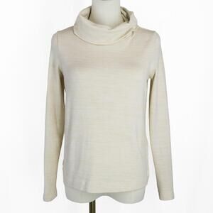 Banana Republic Luxespun Cowl Neck Long Sleeve Knit Top Women’s XS Soft Pullover